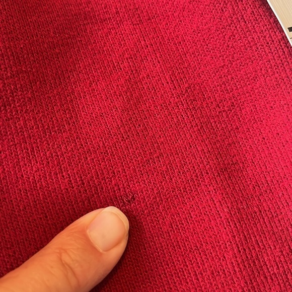 VTG-polo by Ralph Lauren-L-red-quarter zip, embroidered logo,long sleeve,sweater - Picture 14 of 14